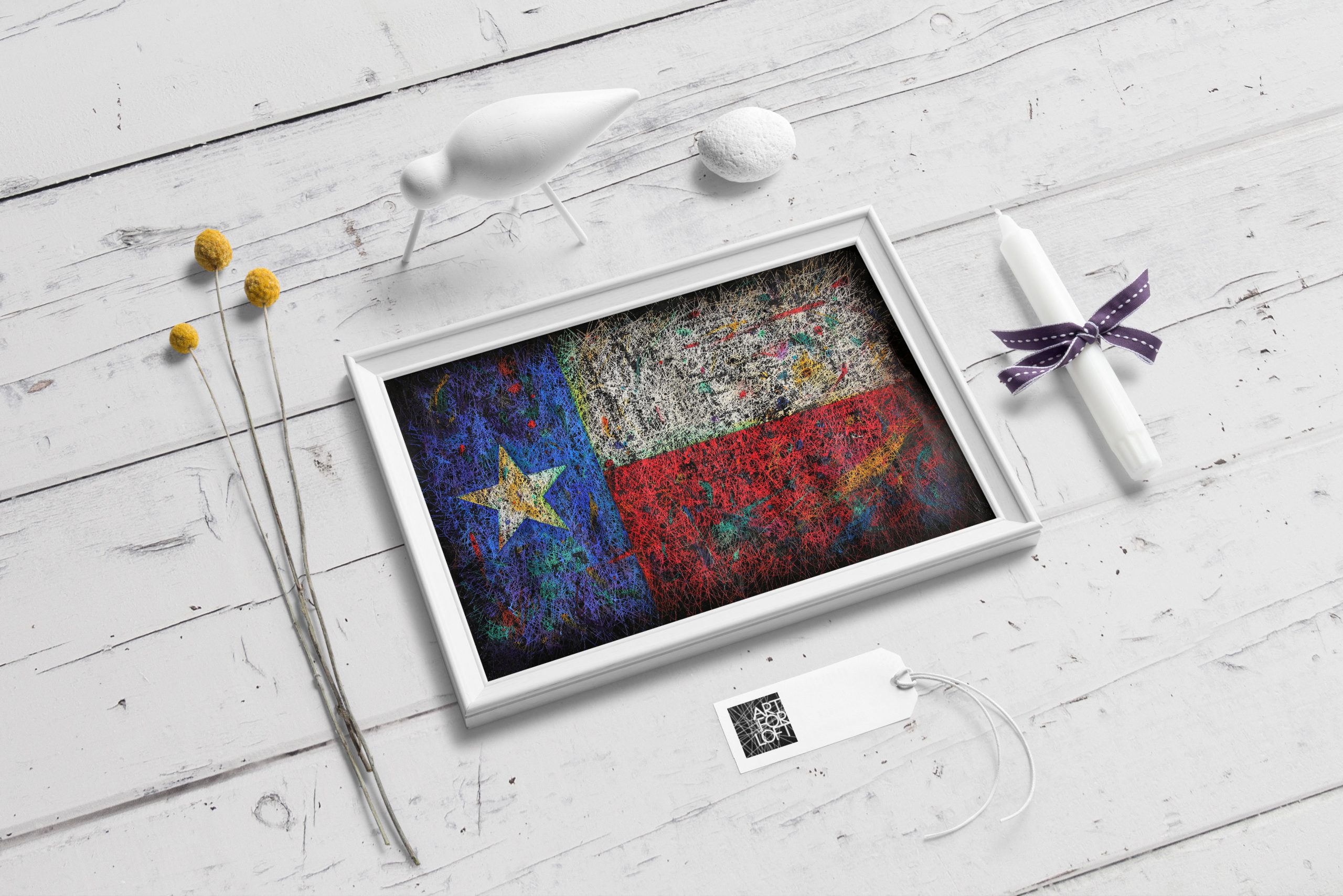 Postcard-Texas Art