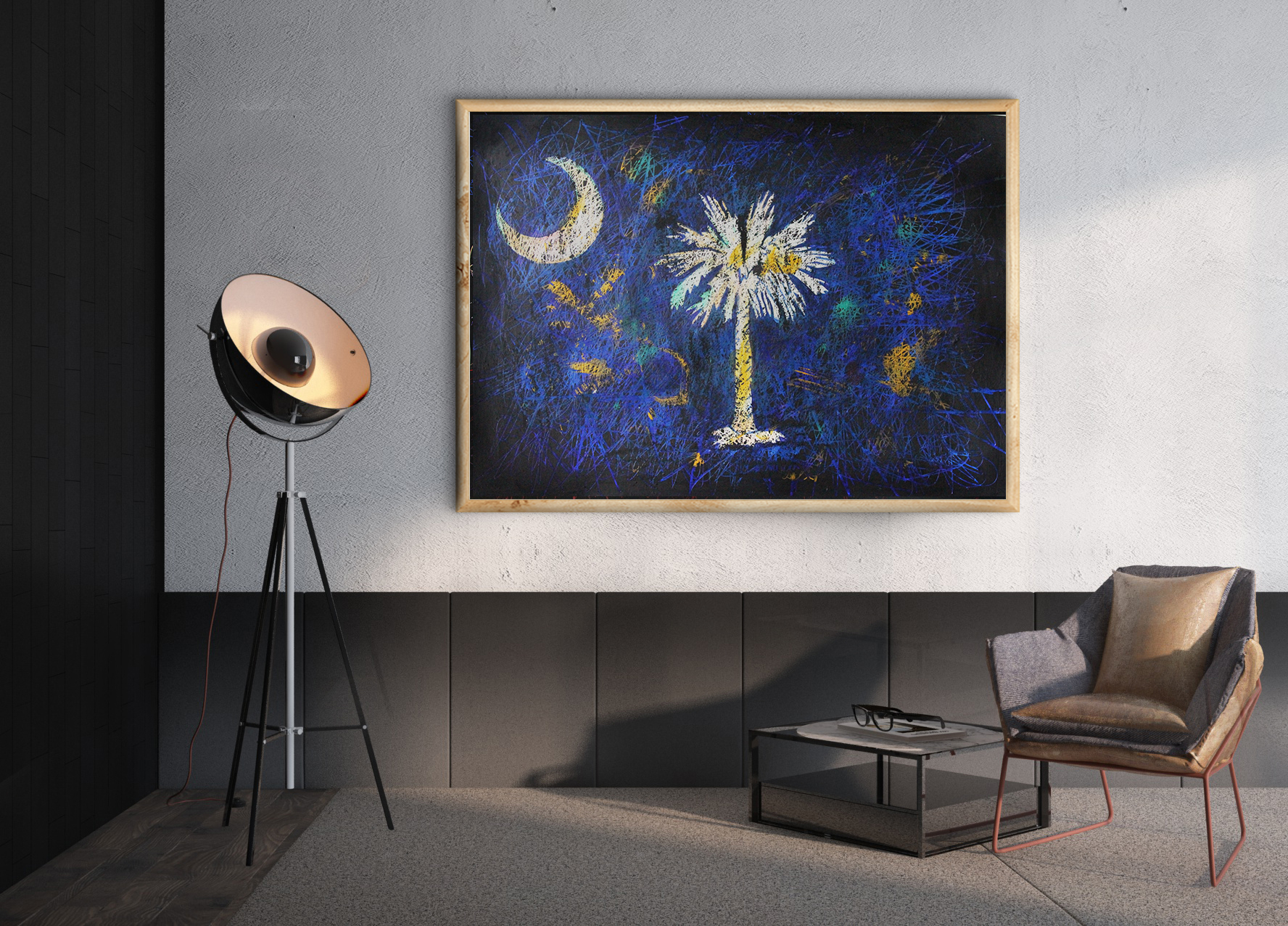 Scandinavian design wall art