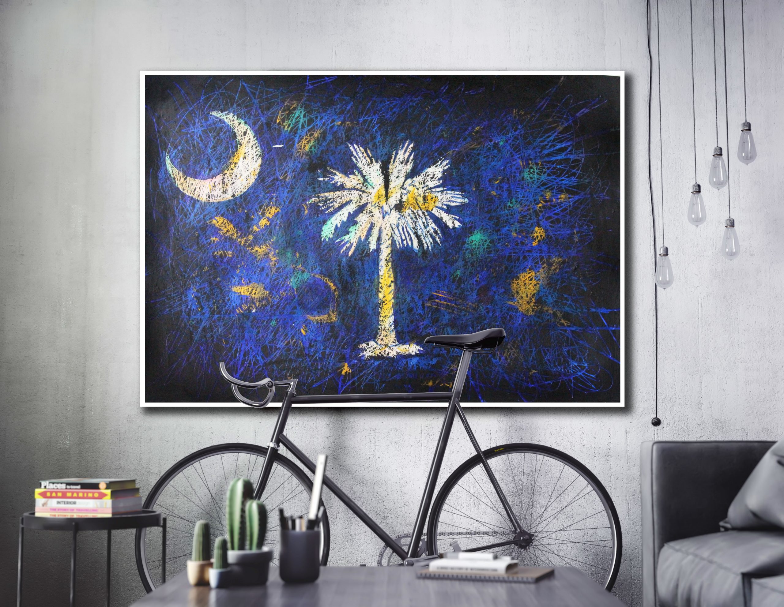 Industrial interior art