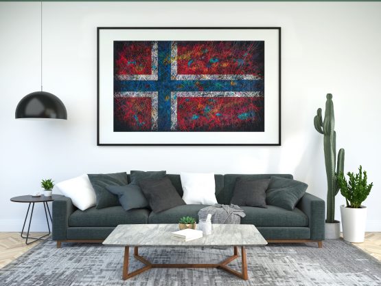 Printed Flag of Norway