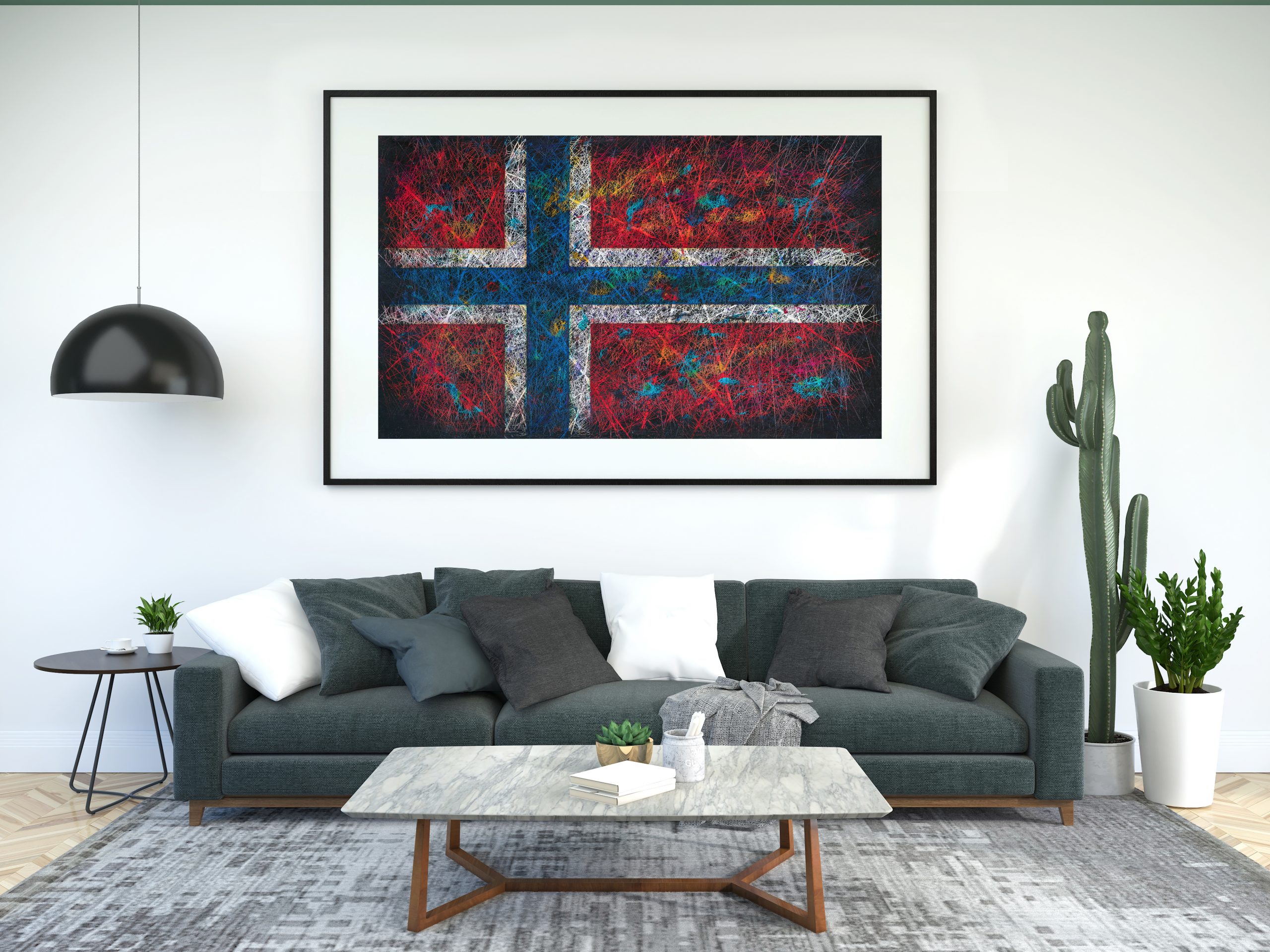 Printed Flag of Norway Printed Flag of Norway