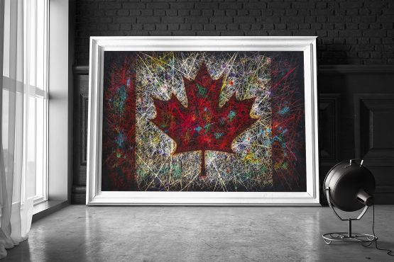 Printed Flag of Canada