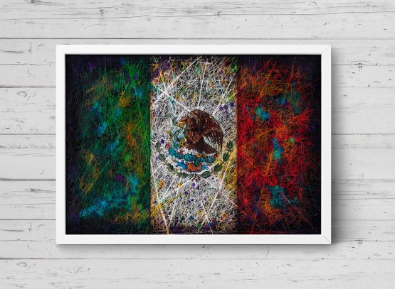 Printed Flag of Mexico