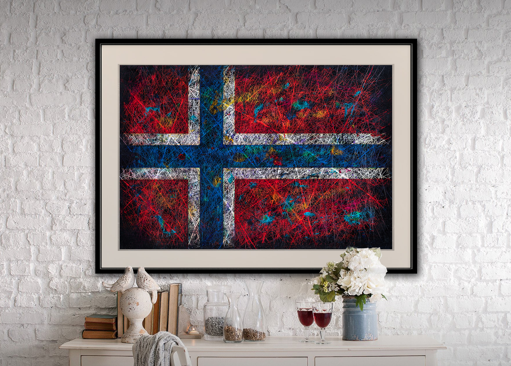 High quality Print of Norway High quality Print of Norway