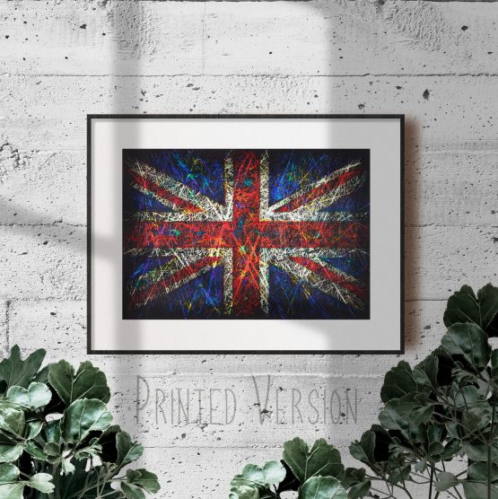 Printed Flag of United Kingdom
