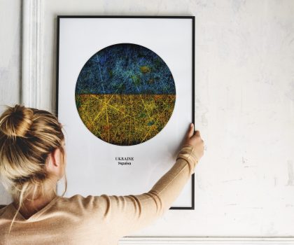 Printed Flag of Ukraine