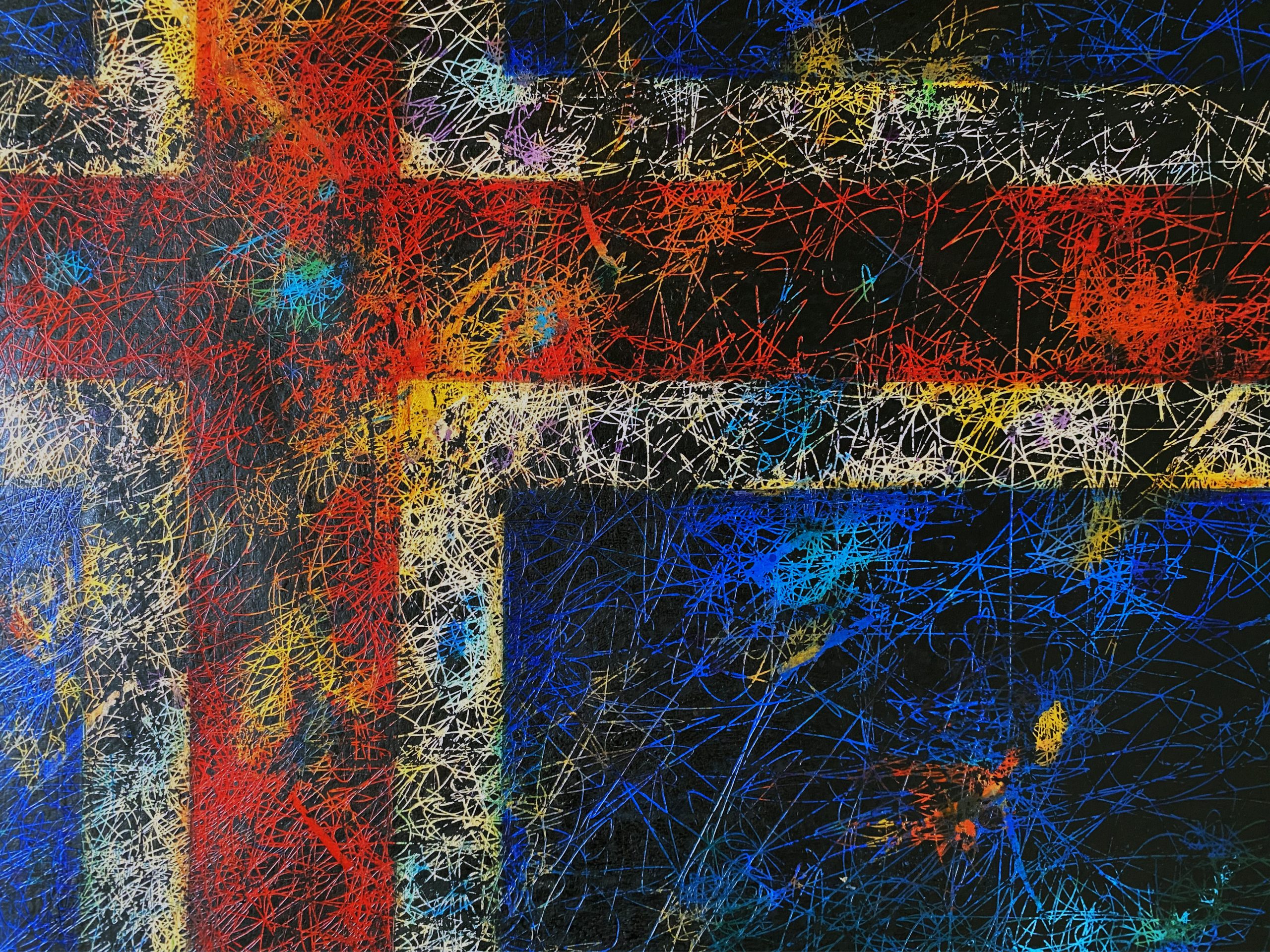 Fragment of Icelandic Flag Fragment of Icelandic Flag