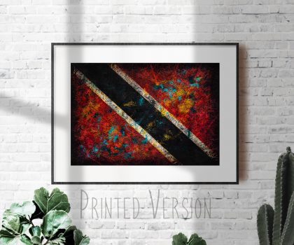 Printed Flag of Trinidad and Tobago