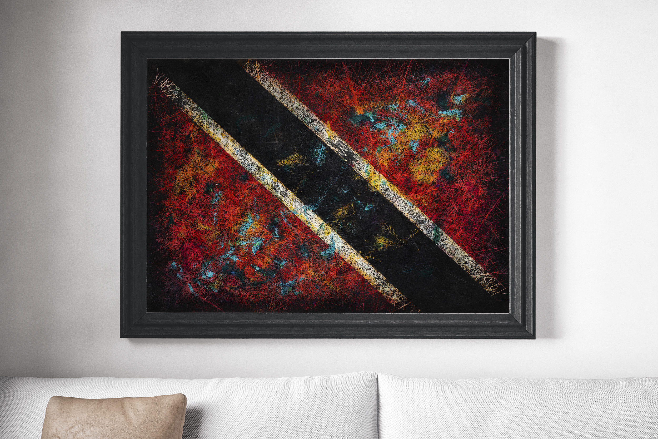 Printed Flag of Trinidad and Tobago Printed Flag of Trinidad and Tobago