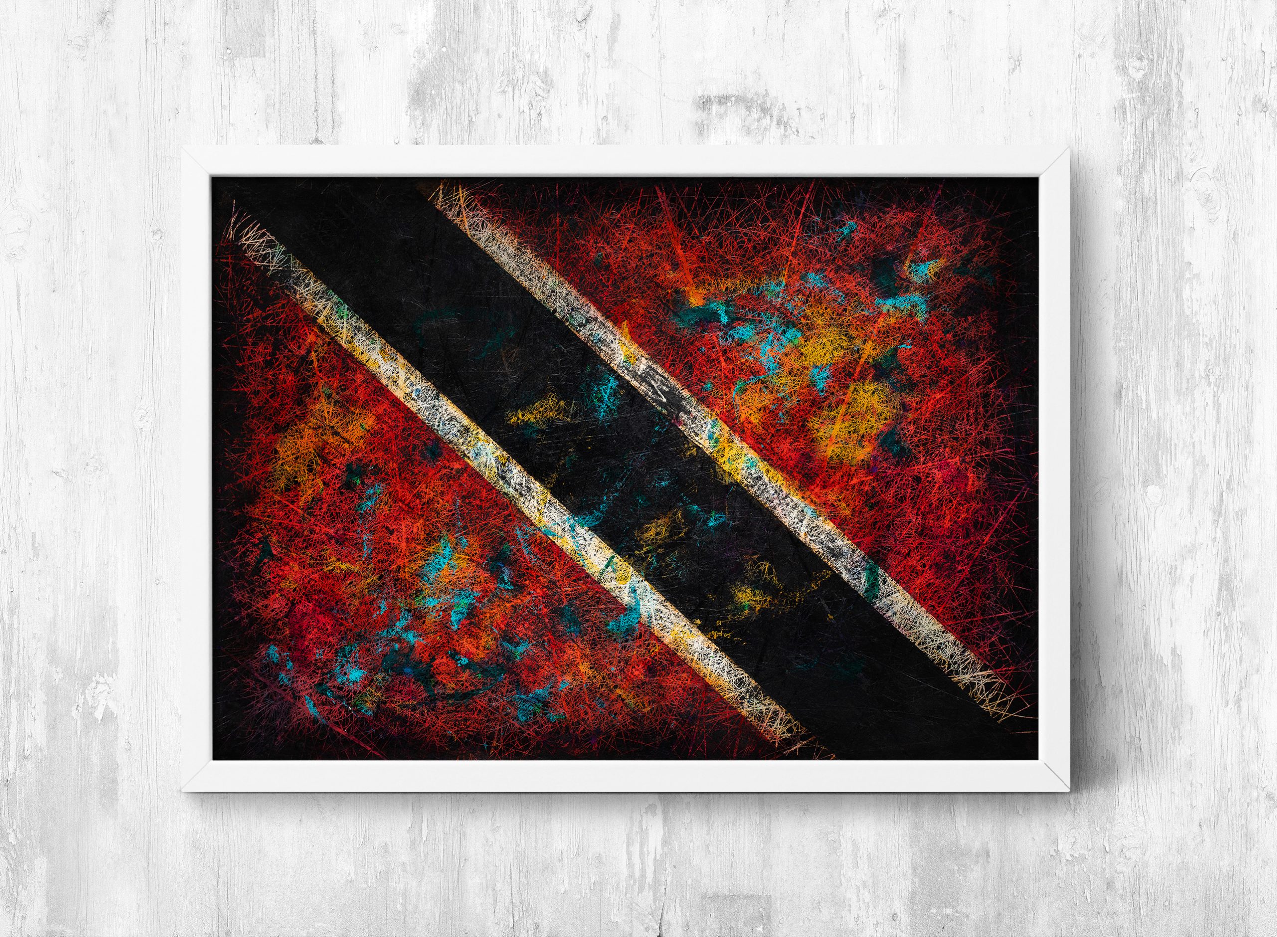 Printed Flag of Trinidad and Tobago Printed Flag of Trinidad and Tobago