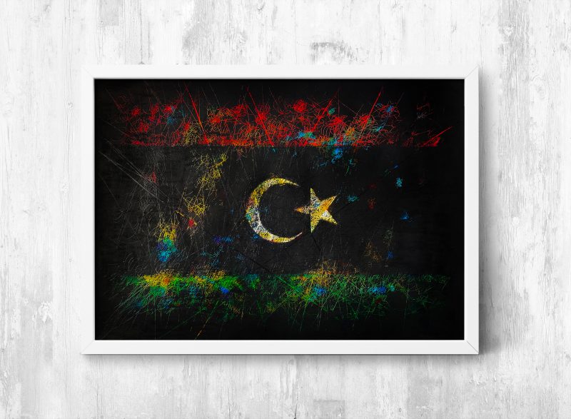 Flag of Libya State