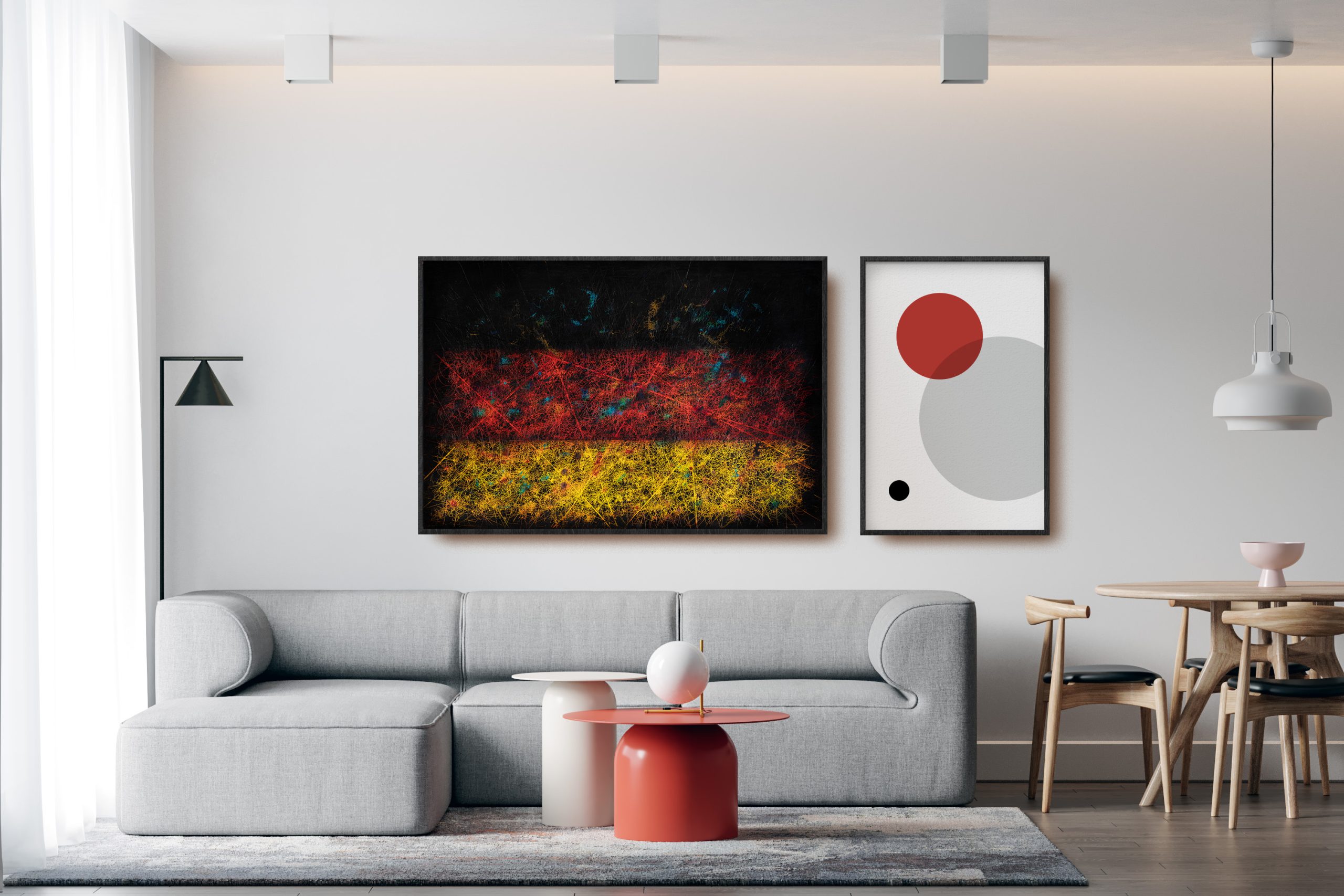 Flag of Germany as Living Room Decor Flag of Germany as Living Room Decor