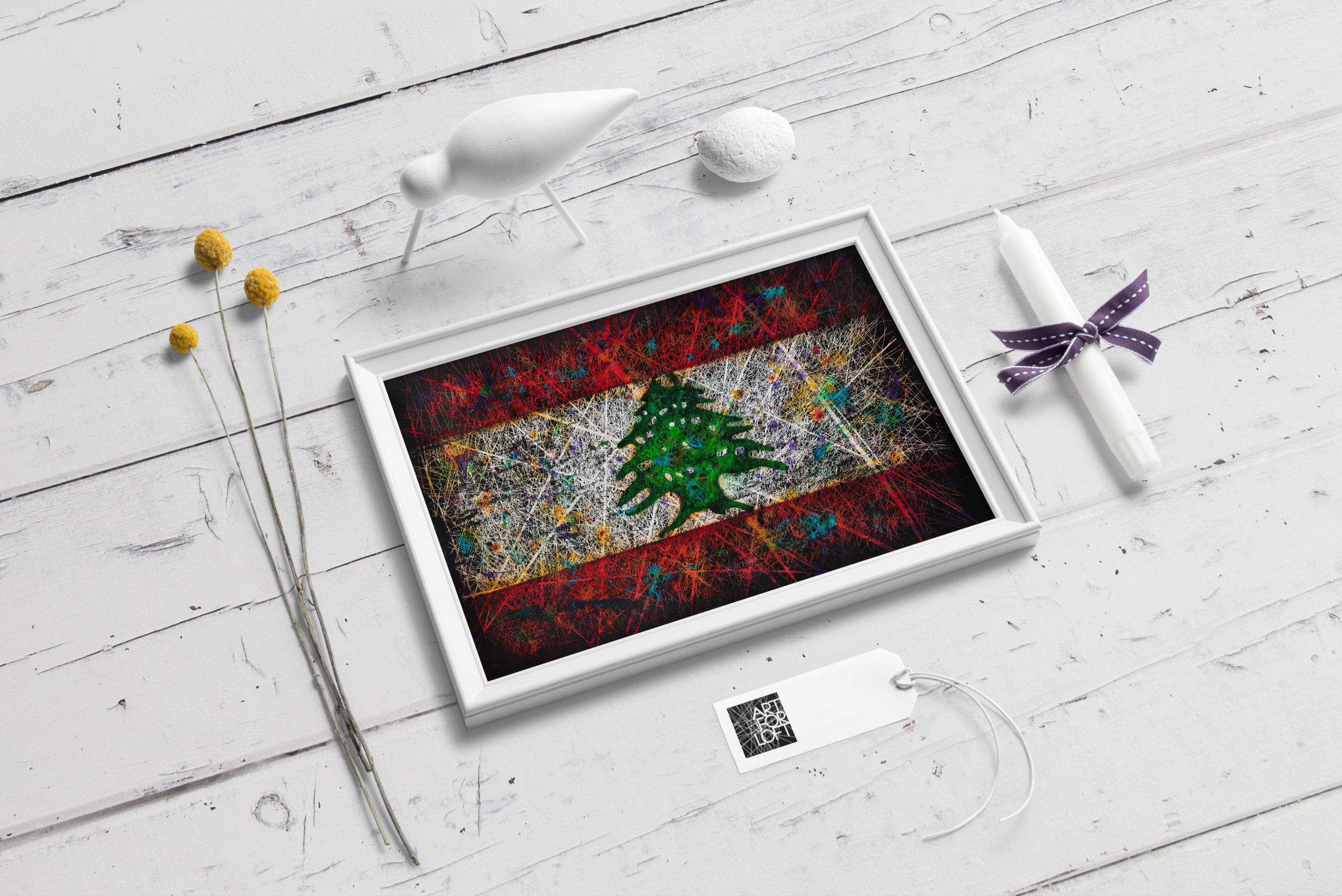 Printed Postcard of Lebanon Printed Postcard of Lebanon