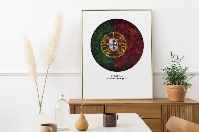 Printed poster - Flag of Portugal
