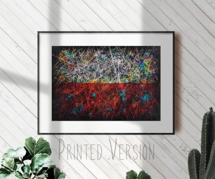 Printed Version of Poland Flag