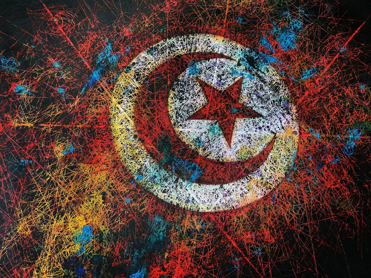 the-flag-of-tunisia-hand-painted-wall-art-artforloft